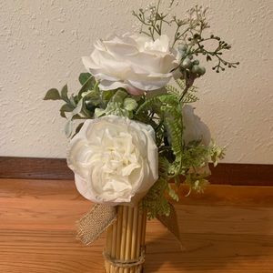 Farmhouse flower bouquet